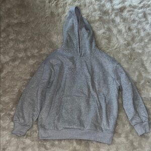 Women's Heather Gray Hooded Sweater Vest - Casual Knit Layer